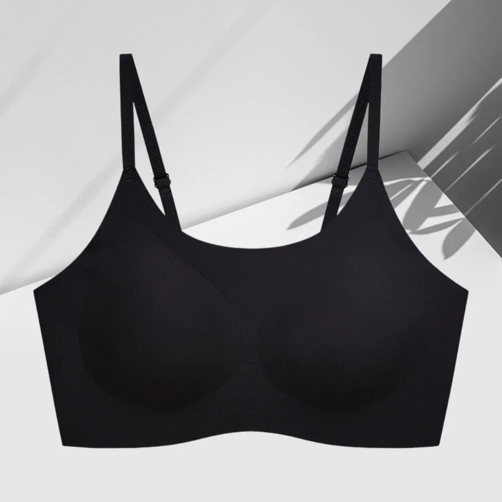 Traceless Wireless U Bra Gathered Breasts Shockproof Brassiere for Women Anti-sagging Comfortable Seamless Bras Sport
