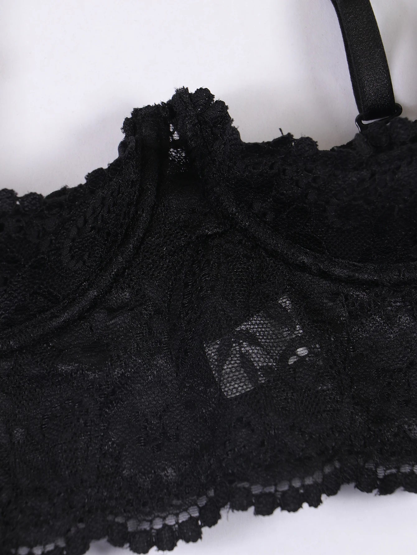 Women No Padding Unlined Hollow Underwire Bra Sexy Lace Comfortable Underwear