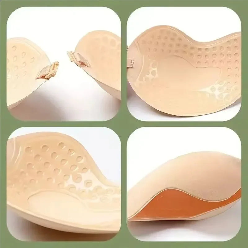 Summer Strapless Women Bras Back Lace Sexy Chest Tops Seamless Breathable Underwea Brassiere Solid Invisible Chest Wraps Bra