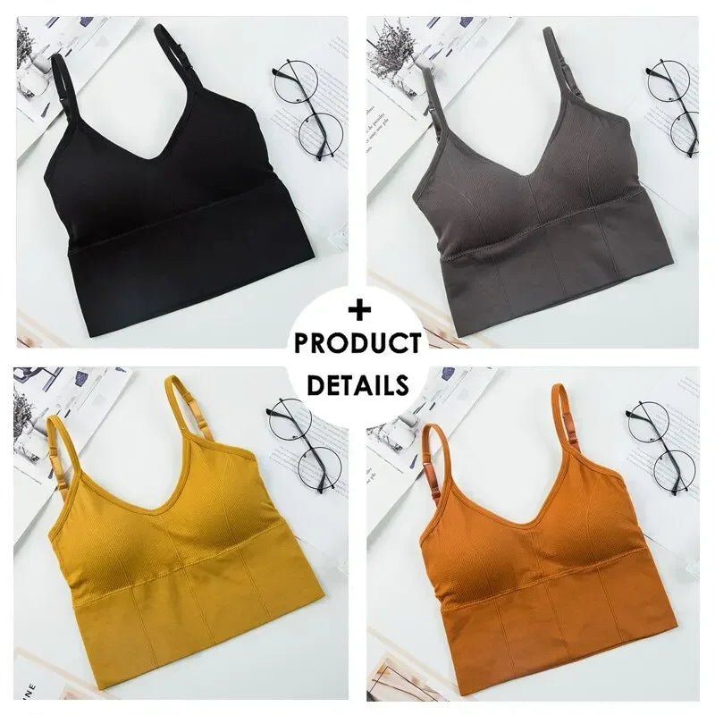 Womens Beauty Back Bralette Seamless Sports Bra Womens Underwear Sexy Lingerie Push Up Bras Sports Bra