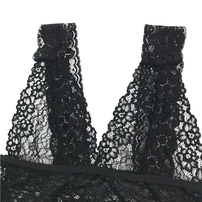 Sheer Lace Bra Tops Women Sexy Lingerie Corset Mesh Lace Bra Ladies Seamless Crop Underwear sexy bras for women  langerie sexy
