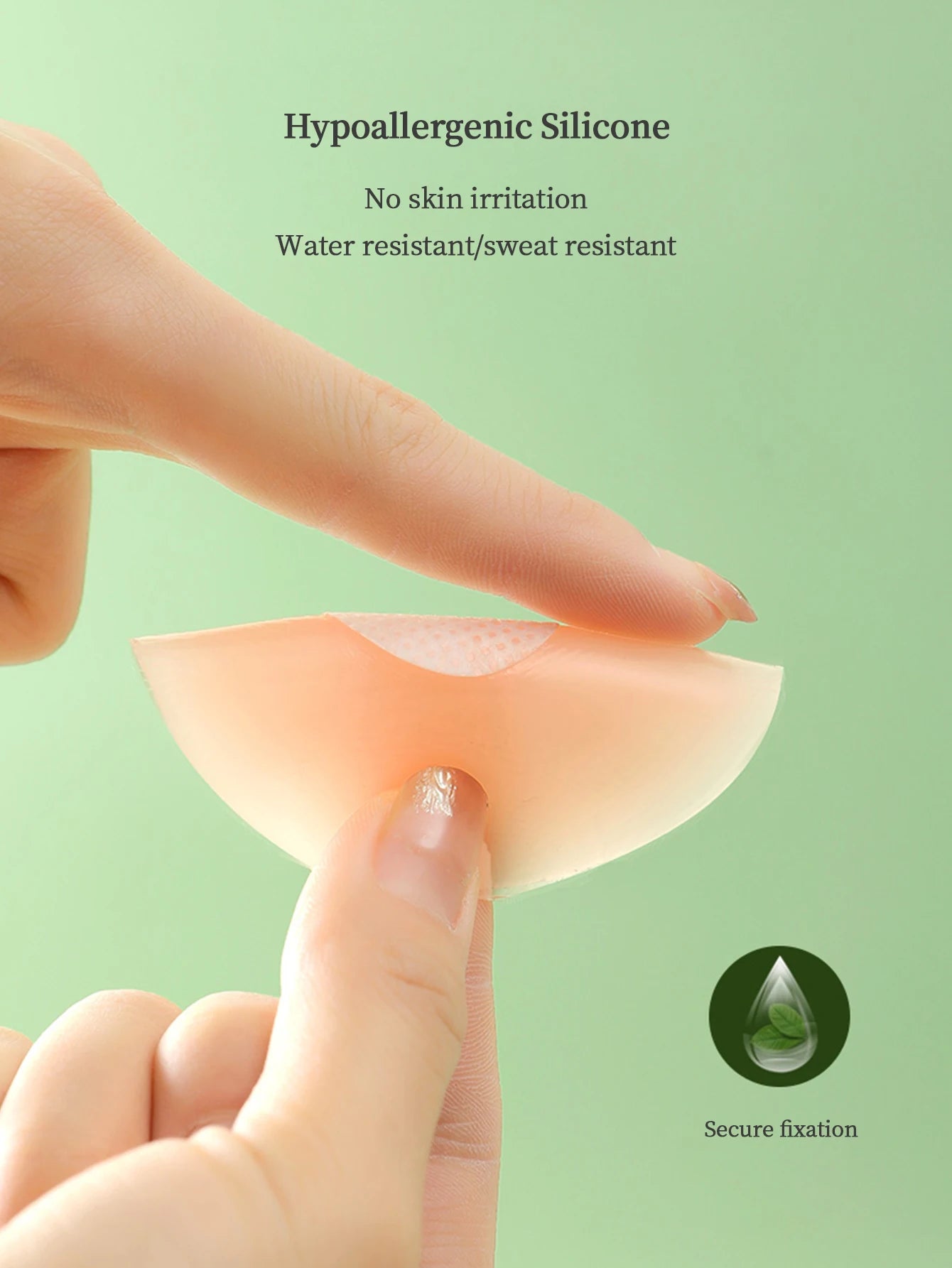Full Coverage Push Up Bra for Large Chest Women, ABCD Cup Invisible Adhesive Silicone Sticky Bra Strapless Wedding Bra with Lift