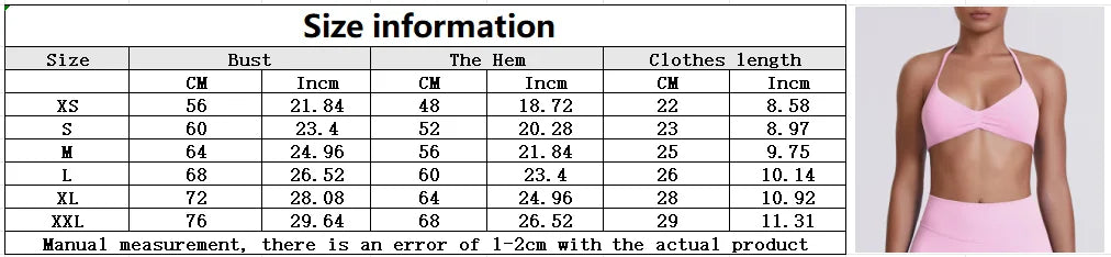 Sport Bra Strappy Bra Top Women High Support Thin Strap Halter Sport Seamless Bras Scrunch Workout Yoga Tank