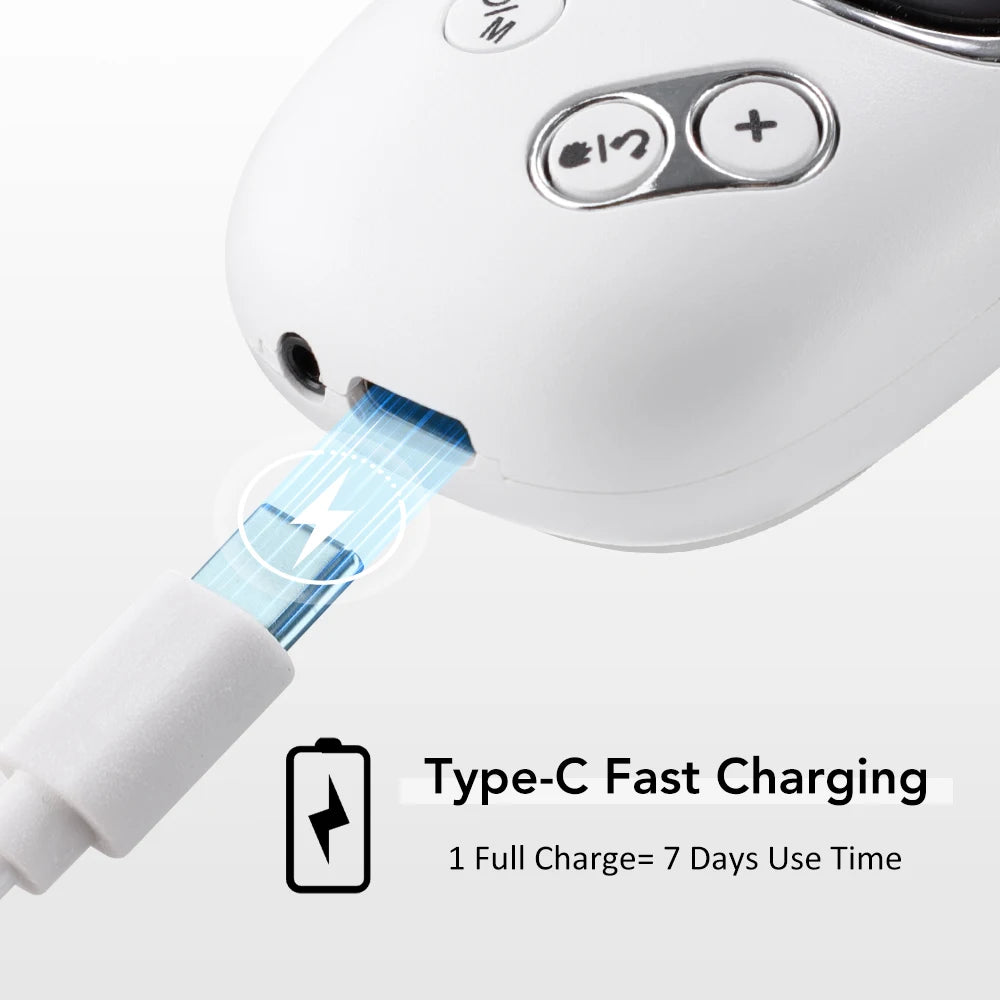 Smart CES Sleep Aid Ear Clip Relaxation Device USB Rechargeable Sleep Helper for Adults Improve Sleep Comfort