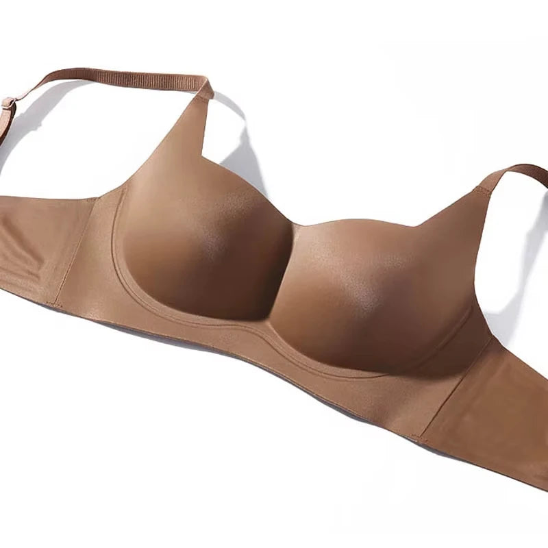 Sexy Push Up Bras French Women's Underwear Wire Free Female Gather Bralette Seamless Iingerie Ladies Comfort Brassiere