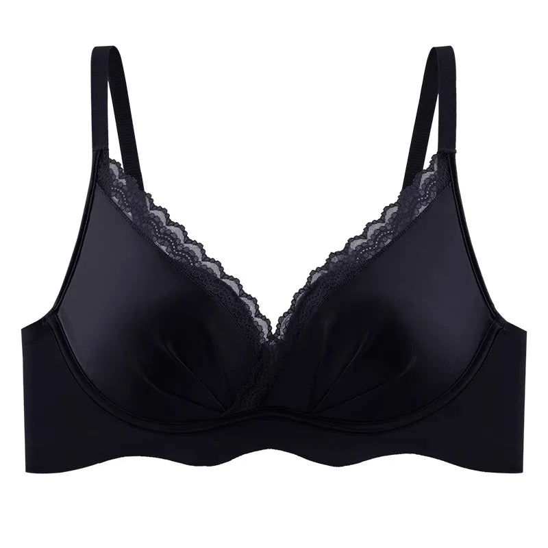 Bralette Dentelle Automne T32-38 - Sans Armatures Anti Écartement pour Petite Poitrine, Ajustable Confort Sexy Soutien-Gorge