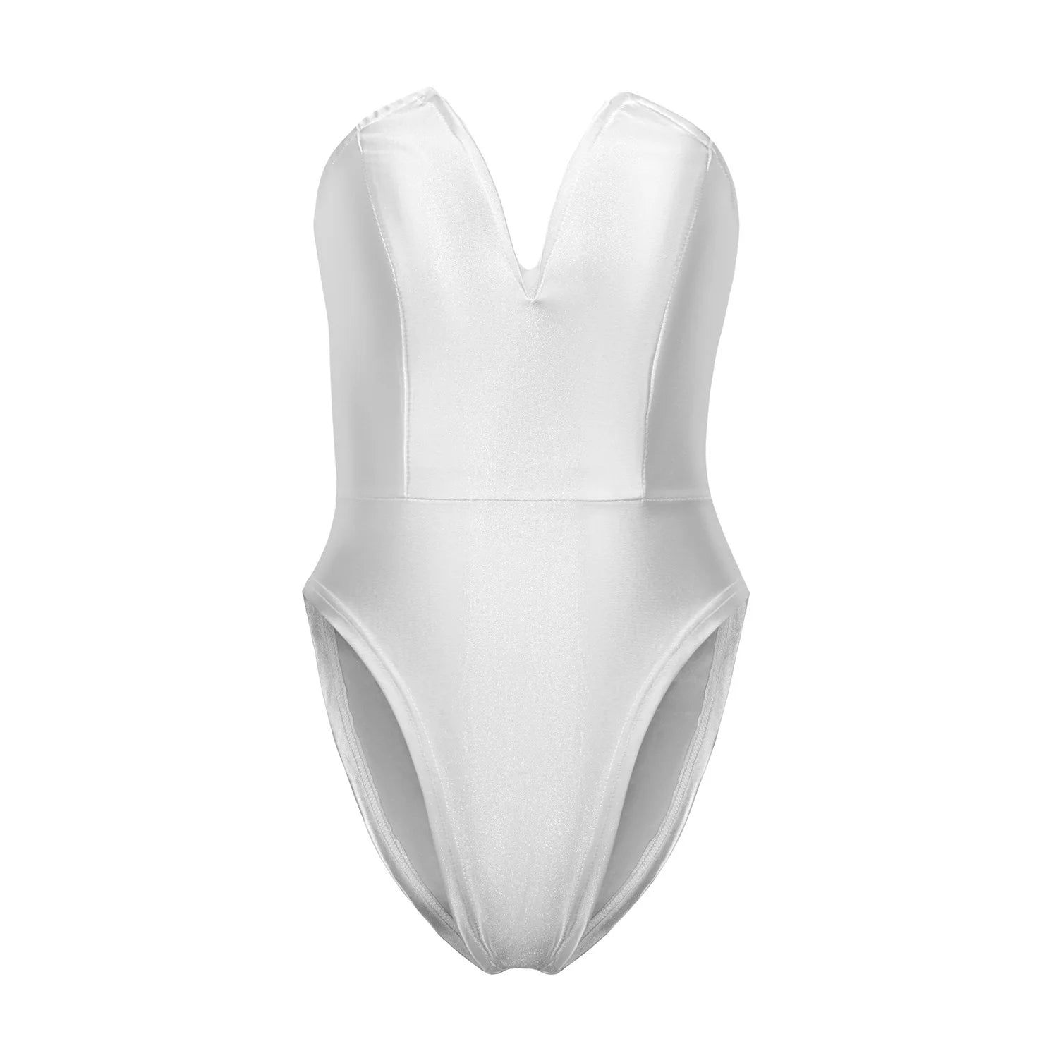 Bodysuit Shapewear Deep V-Neck Body Shaper Thong Shapers Waist Trainer Women Push Up Slimming Corset Top ClubWear For Women