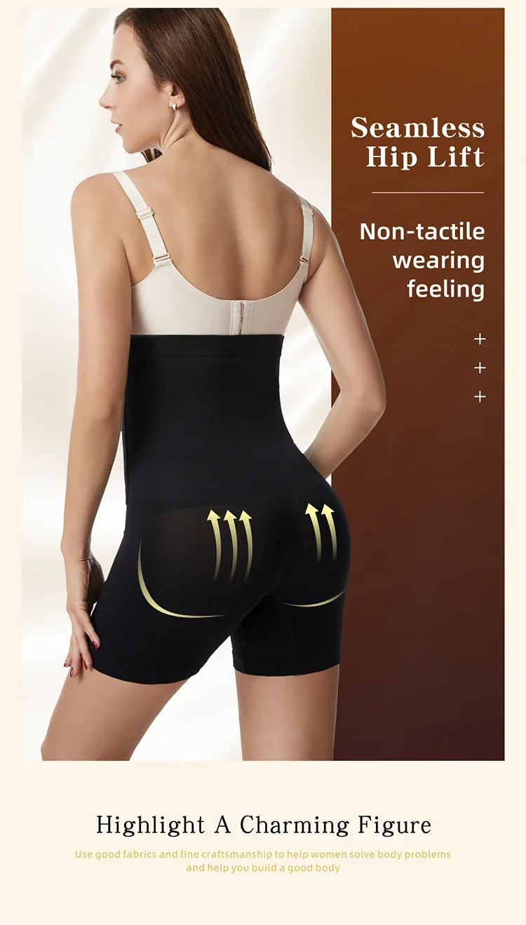 Shapewear for Women High Waist Trainer Panties Tummy Control Hip Butt Lifter Shorts Slimming Sheath Thigh Trimmer Body Shaper