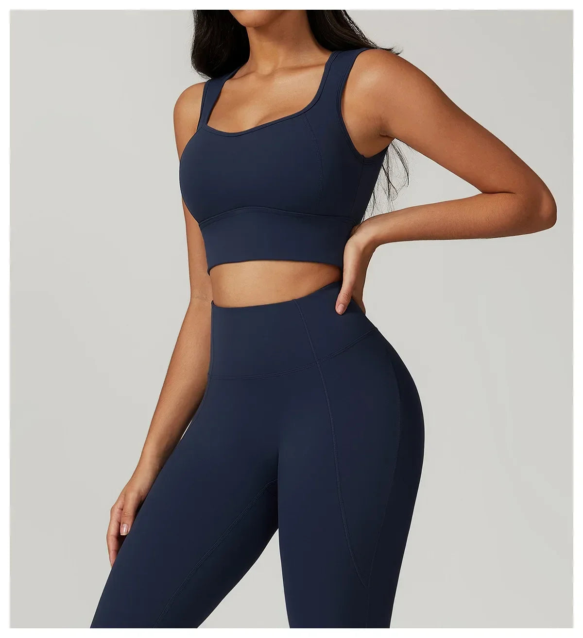 Sexy Sports Bras Women Fitness Vest High Strength Sports Tops Backless Yoga Bra Running Fitness Breathable Shockproof Yoga Bra