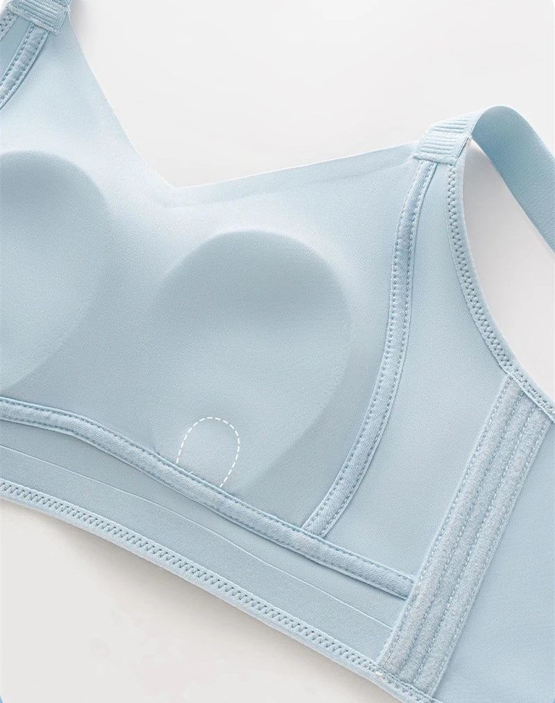 Women's Push-Up Bra for Large Breasts with Rabbit Ear Cups Preventing Sagging And Lifting Breast Reduction Supportive Underwear