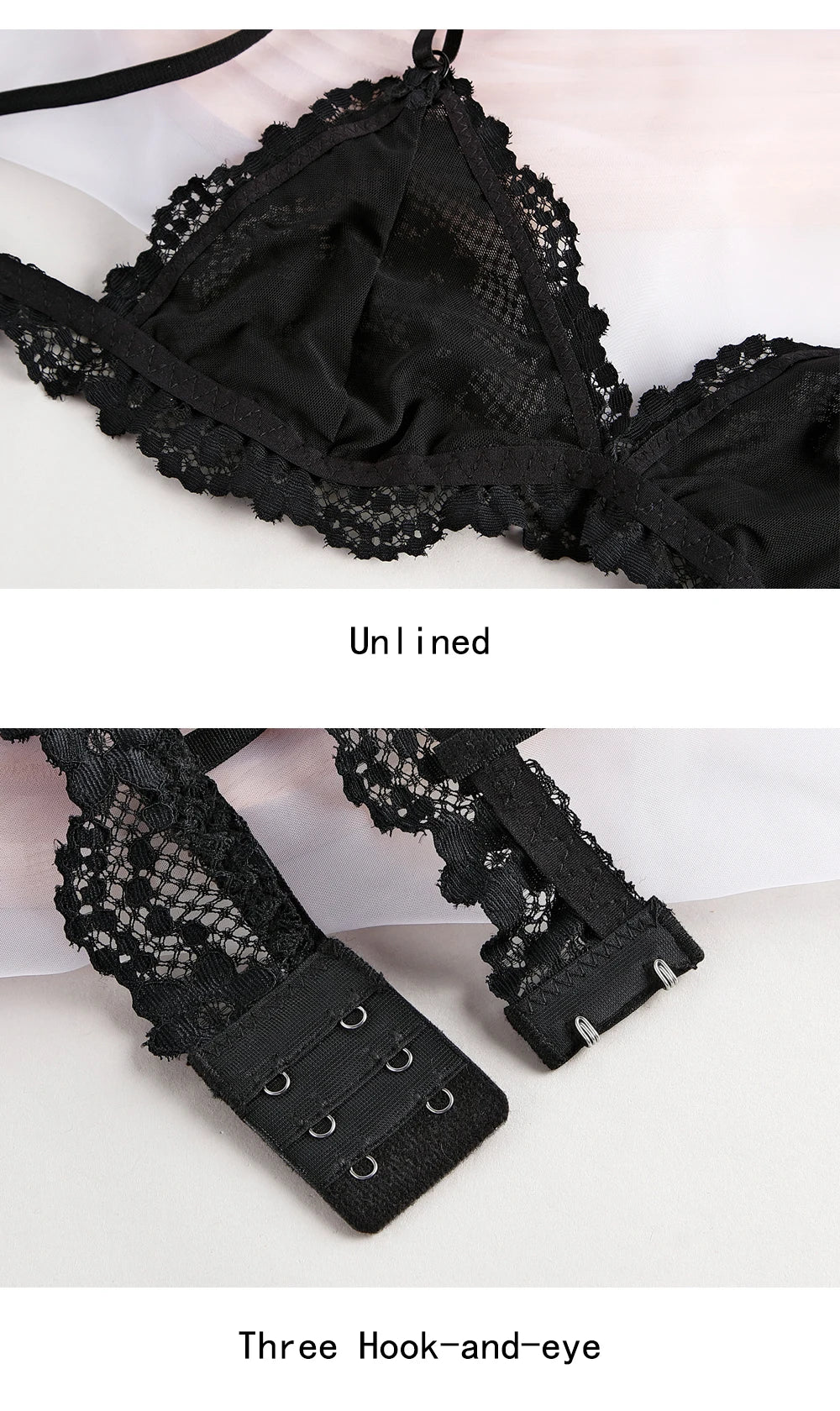 BANNIROU 1Pcs Lace Bra For Woman Thin Transparent Sexy Underwear Female Lingerie Women's Bralette For Ladies 2023 NEW SALE
