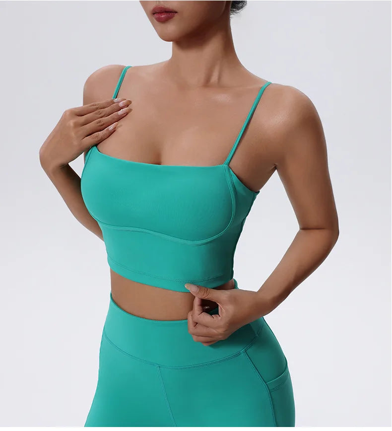 Sexy Women Sports Bra Top Women Push Up Sport Bra Yoga Gym Workout Crop Top Brassiere Fitness Top Sport Bra Breathable Bras