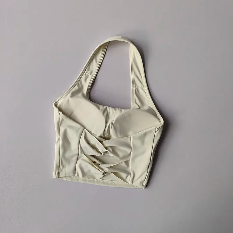 Fitness Bra Workout Tops Gym Fitness Sports Bras Sexy Athletic Sport Bra Women Backless Gym Yoga Crop Top