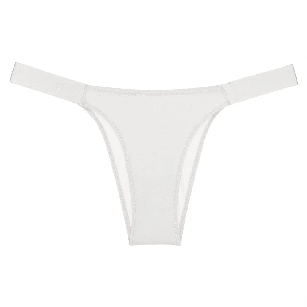 Sports Bikini Fitness Yoga T-pants Ladies Sexy Lingerie Solid Briefs Women Panties Seamless Underwears Low-Rise Femme Lingerie