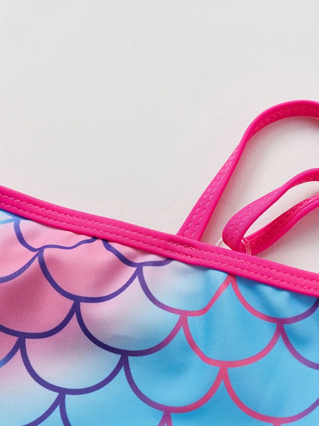Toddler Girls One-piece Swimsuits Girl Waistless Fish Scale Mermaid Children's Ins Swimsuit