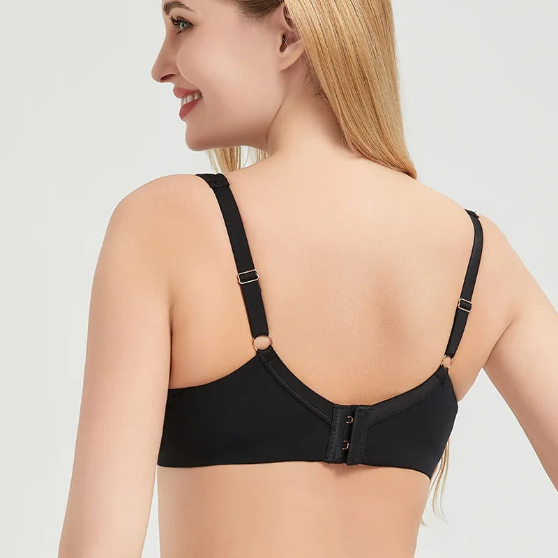 75 80 85 90 95 D E F G Stick On Bra Plus Size Lingerie For Women Large Bra Thin Brasier Mujer Brassiere Femme