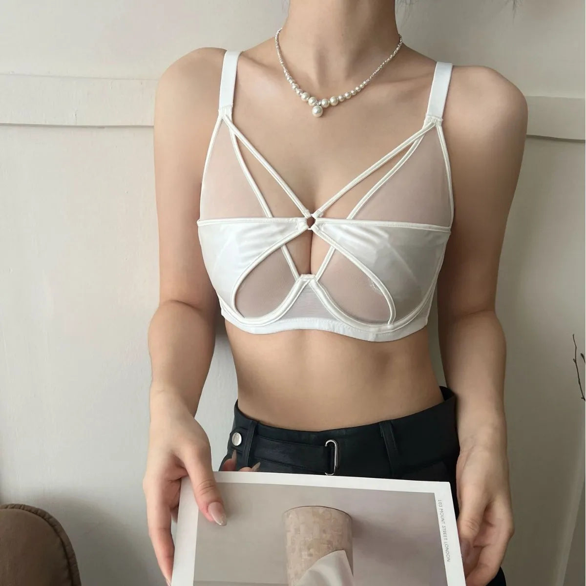 Unlined Bra for Women Large Size Underwear Women Soft Steel Ring Push-up Top Up Adjustable Bra 34-40BC 34-44DE Women's Intimates