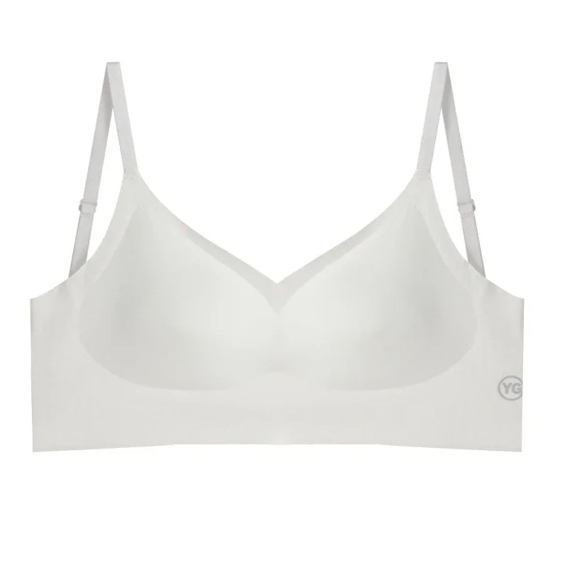 Women’s Deep U Beauty Back Plunge Bras Invisible Bra Push Up Underwear Sexy Invisible Lingerie for Dresses Solid Braletter
