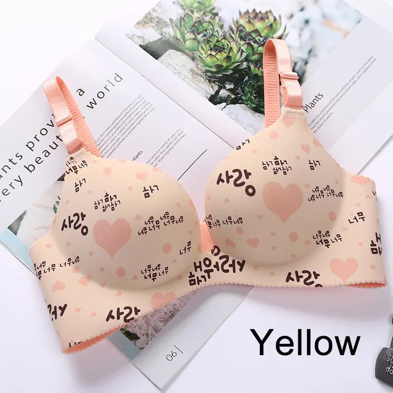 Wireless Seamless Bras for Women Push Up Bralette No Underwire, Ultra Soft Comfort Bra with Breathable Padding Sexy Everyday Li
