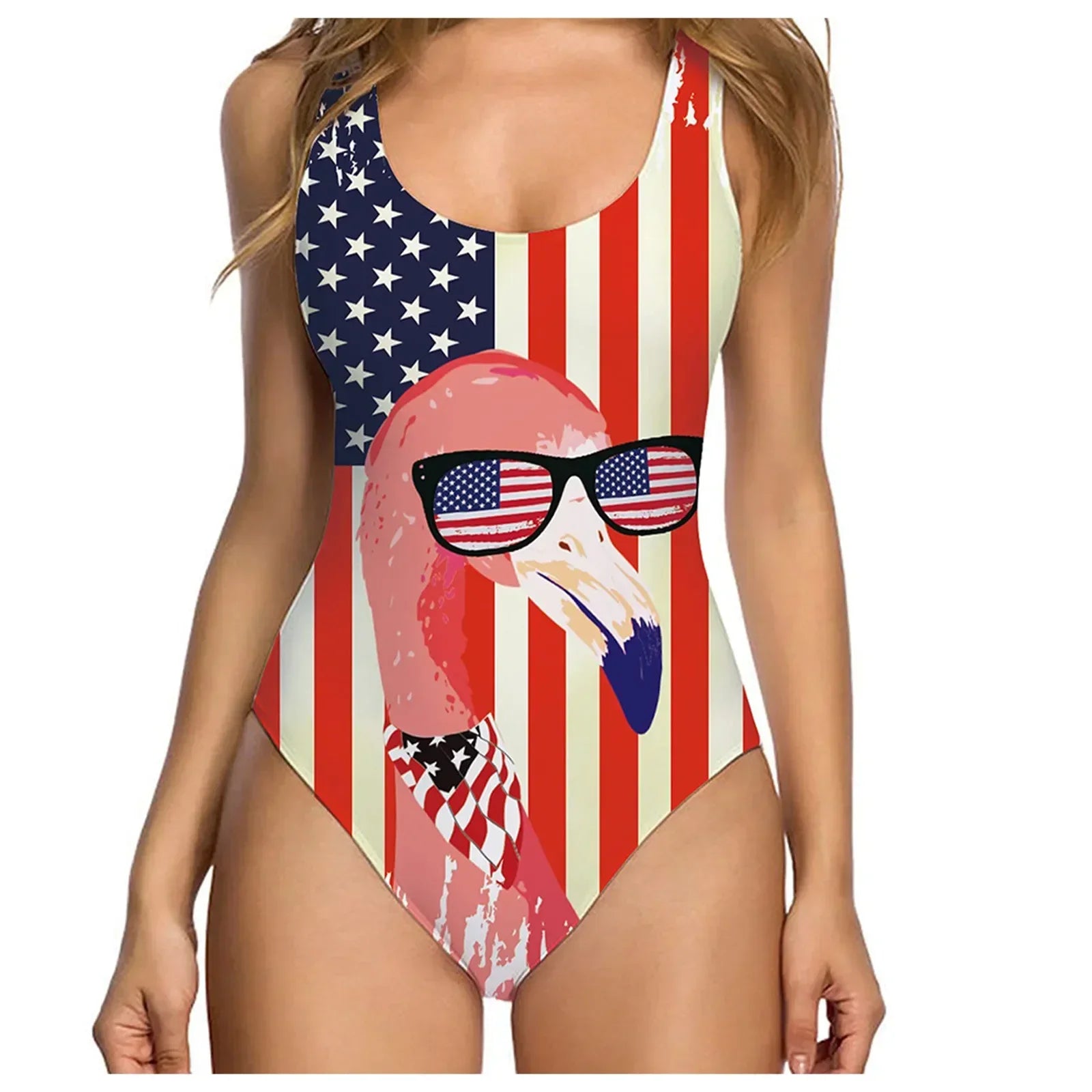 One-Piece Suits 2025 Trendy Women's Sexy Funny 3D Fake Breast Hairy Funny Print Swimsuit Bathing Suit Beach Outfits Bikini Mujer