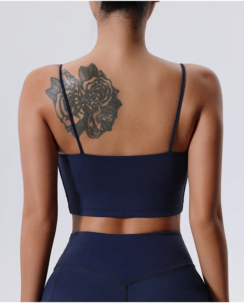 Sexy Women Sports Bra Top Women Push Up Sport Bra Yoga Gym Workout Crop Top Brassiere Fitness Top Sport Bra Breathable Bras