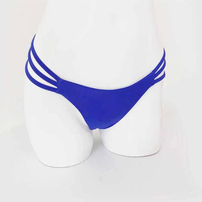 Woman Bikini Thong Bottoms Brazilian T-Back Swimwear Swim Shorts Beach Pants Swimsuit Classic Hipster Briefs Thong Underwear