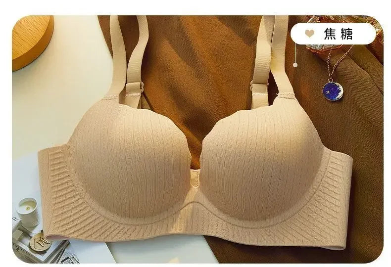 Ultra Thick 6CM Push up Bra for Small Chest Padded No Steel Ring Comfortable Sexy Lift Lingerie Flat Chest Women