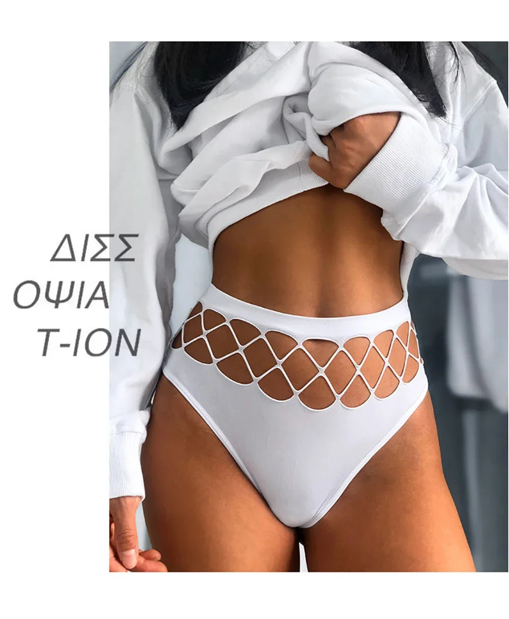 Women Lingerie Underpants Sexy G-string Thongs Cotton Women Panties Hollow Out Slip Femme Plus Size S-XXL Underwear Thongs