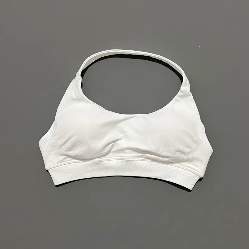 Sports Bra Seamless Sexy Padded Athletic Sport Bras Women Backless Workout Gym Anti-Shock Yoga Crop Top Fitness Bra