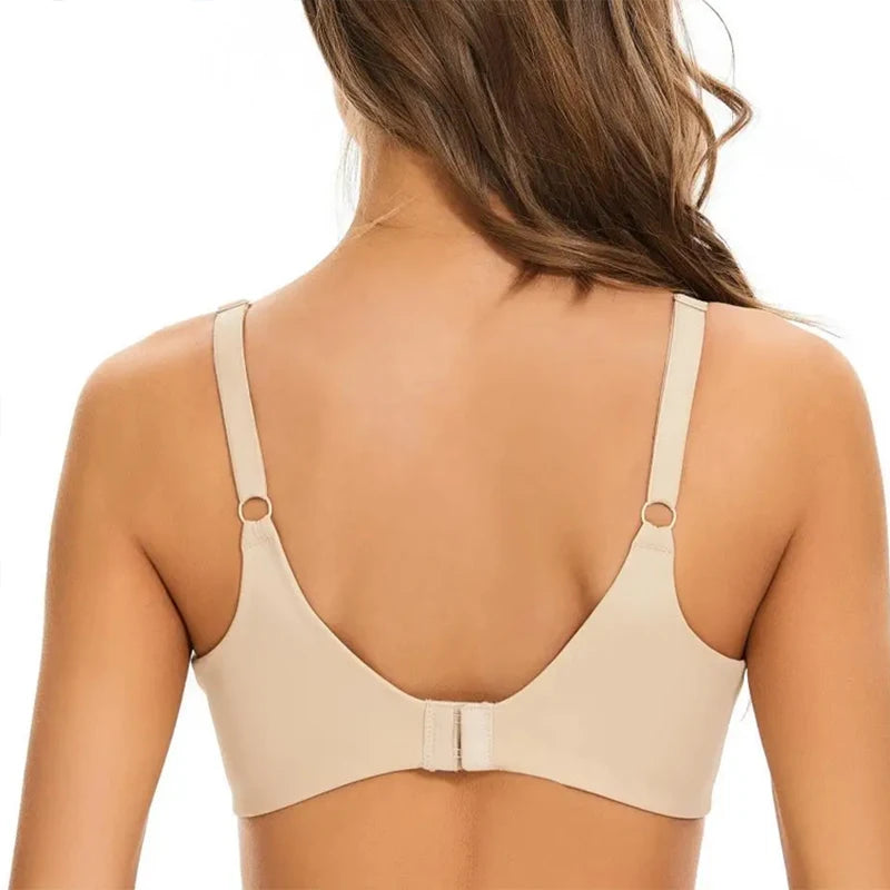 Women's Lace Minimizer Bras Full Coverage Non-Padded Underwire Lingerie Unlined Sexy Bralette 75 80 85 90 95 100 B C D E F