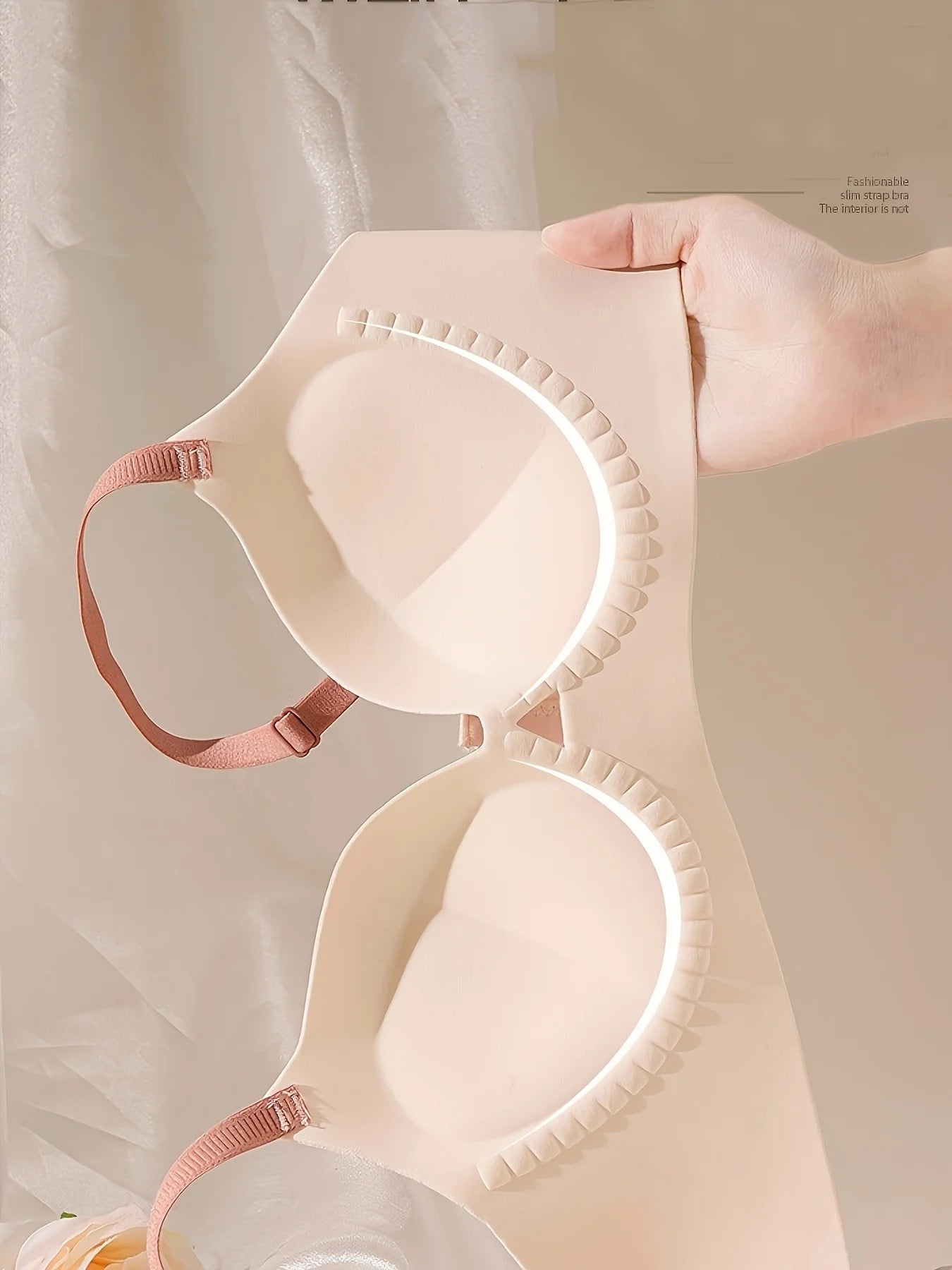 3D Cup Bra - Q-Soft & Plump Push-Up One-Piece Perfect for Small Busts Moulded Round Cup