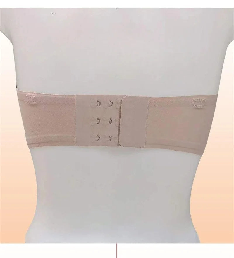 Push Up Bra For Women Sexy Invisible Externally Expandable Bralette Padded Gathered Female Lingerie Thickened Chest Pads