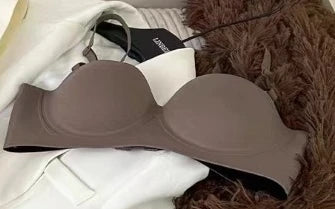 Half Cup Balconette Bra Seamless Support Anti Dropping Lift Petite Chest, Invisible U Back Bralette Non Padded Everyday Lingerie