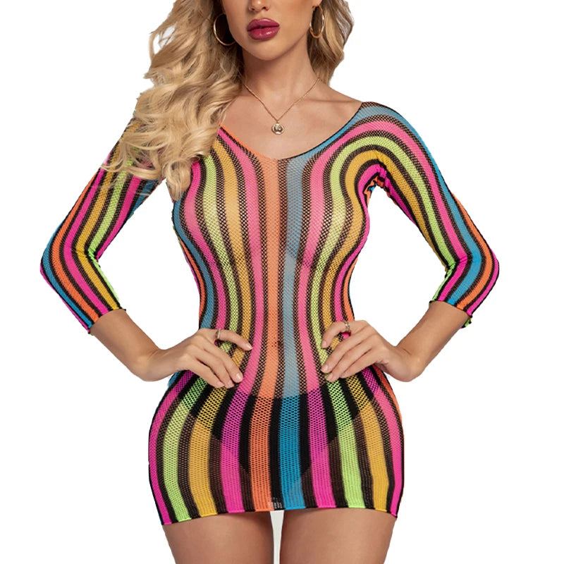 2023 Women Sexy Bodysuit Lingerie Babydoll Translucent Chemises Teddies Erotic Costumes Dress Body Sexy Underwear For Over 18