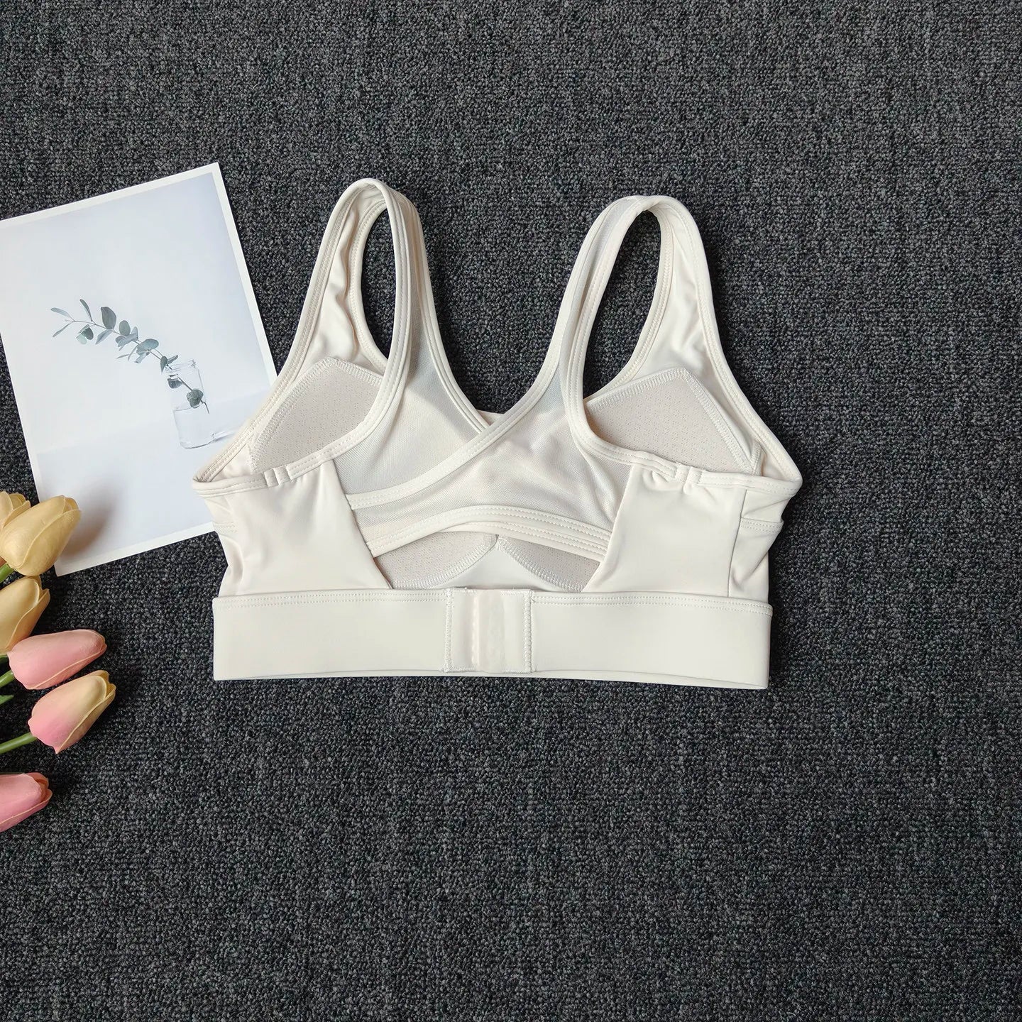High-Intensity Sports Bra for Women, One-Piece Shock-Proof Sports Bra, Breathable Professional Fitness Vest
