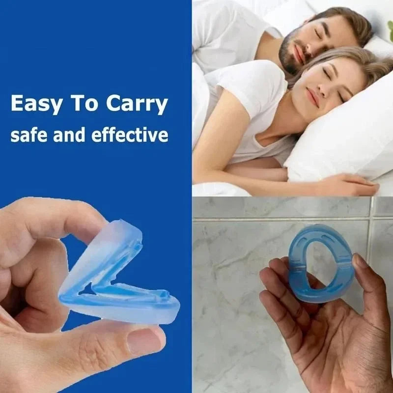 2026-2pcsmodel Anti Snoring Mouthpiece Reusable Snore Stoppers Sleep Difficulty Snore Stoppers Solution Comfort & Easy Breathing