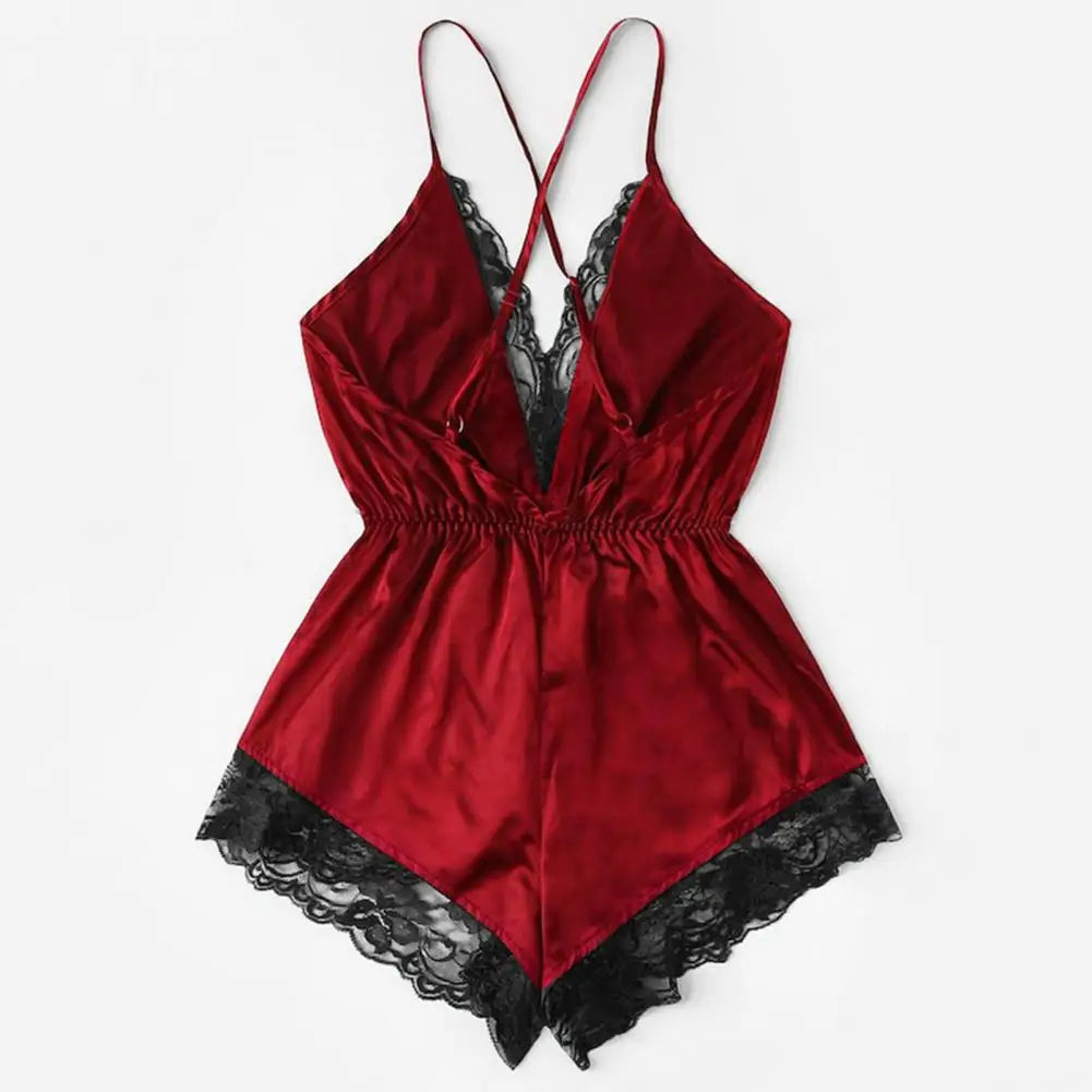 Sexy Lingerie Sleepwear Sling Silky Comfortable Nightwear Womens Silk Satin Sleeveless Robe Kimono Robe Short Bathrobe Pajamas