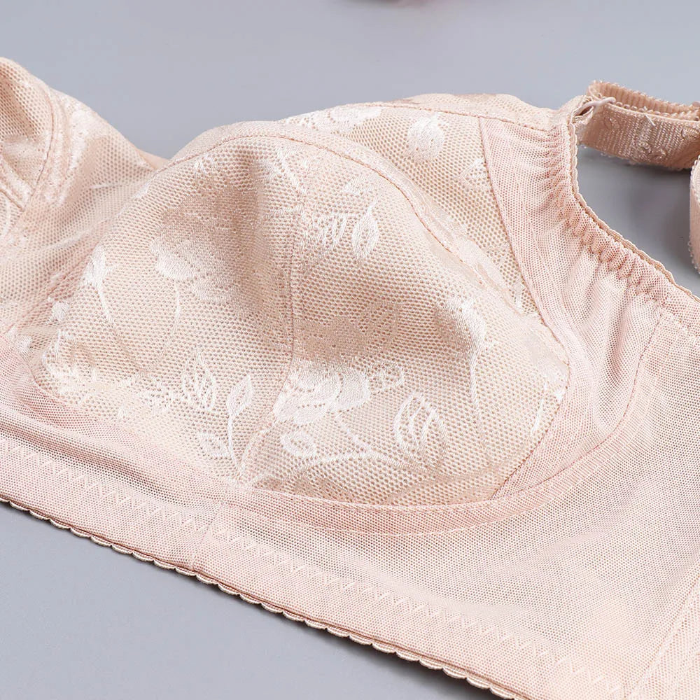 BCHRAYIUP Ladies Full Coverage Non-Wired Non Padded Bra Minimizer Comfort Soft Cup Bras 36 38 40 42 44 46 48 50 AA A B C D