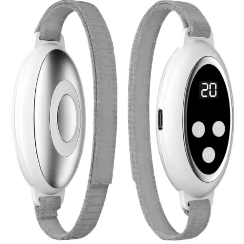 New Microcurrent Sleep Aid Device EMS Sleep Aid Machine Sleep Instrument for Insomnia Stress Anxiety Relief Palm Pulse Massager