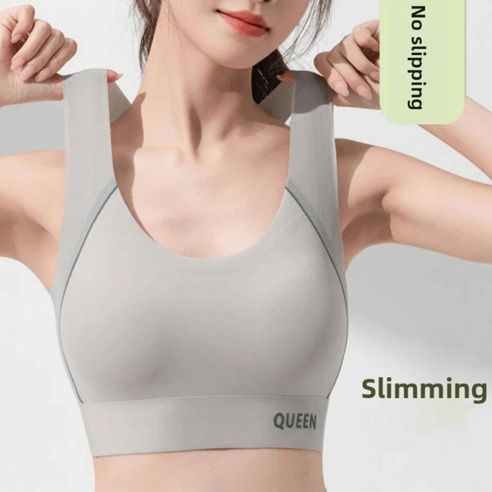 Traceless Wireless U Bra Gathered Breasts Anti-sagging Seamless Bras Comfortable Shockproof Brassiere for Women Daily