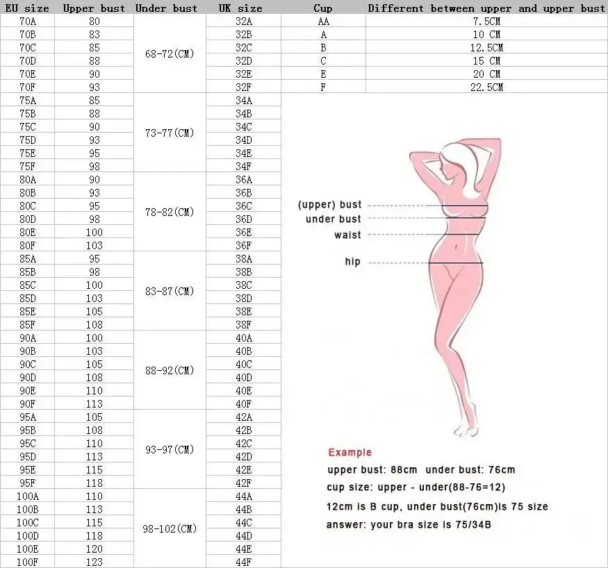 Larger Size Push Up Bra Adjustable Women's Underwear With Steel Rings Thin Cup Lace Gathered Breast Bras