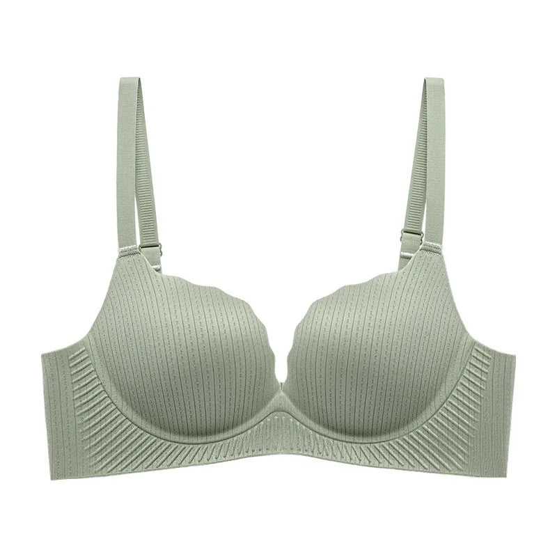 Ultra Thick 6CM Push up Bra for Small Chest Padded No Steel Ring Comfortable Sexy Lift Lingerie Flat Chest Women