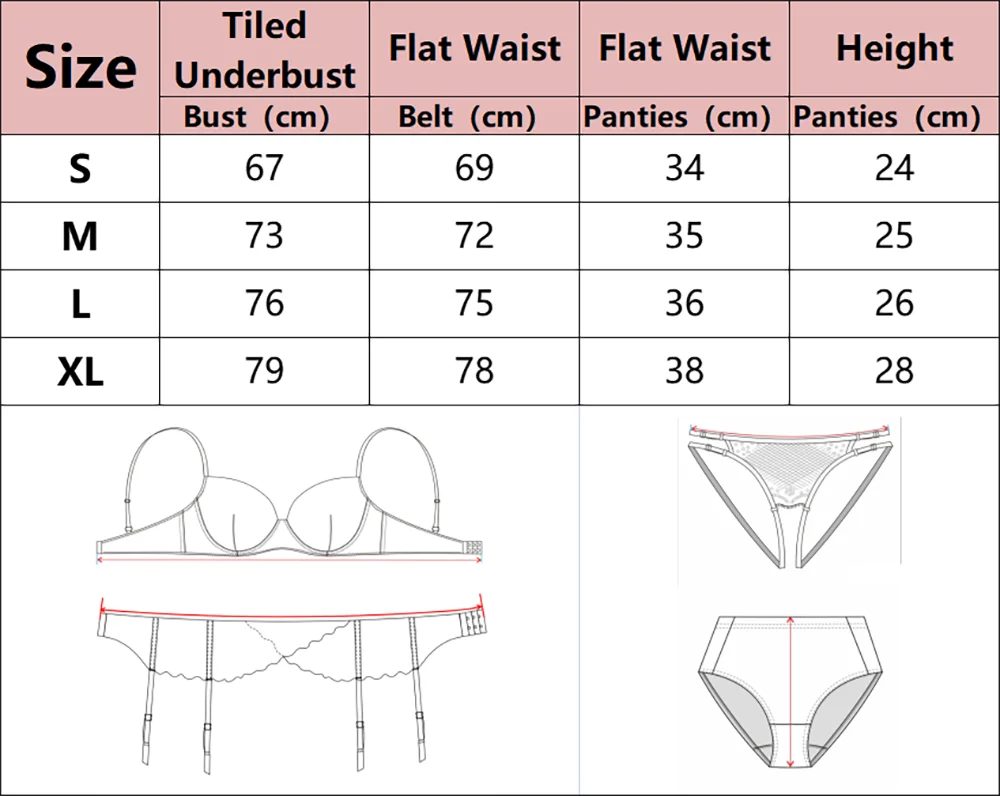 New Erotic Set See-Through Embroidered Women Lingeries Sexy Eyelash Lace Body Shaping Lingerie Four-Piece Set Sexy Hot