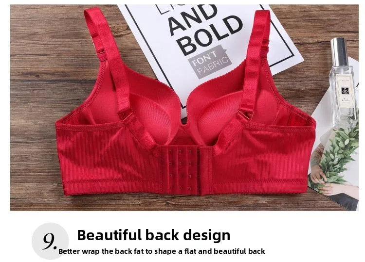 Ultra Push Up Bra with 8cm Lift Pads Wireless Seamless Side Support for Small Chest A Cup Enhancement for Flat Chest Comfortable