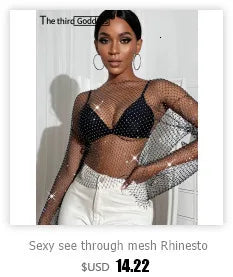 Sexy see through metal sequin corset crop top womens summer beach party halter tank top rave festival outfits cropped y2k Tops