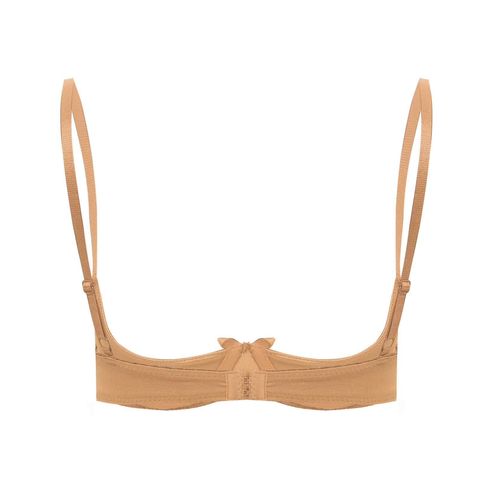 Womens Sexy Satin Intimates Lingerie Bras Female Adjustable Straps Underwire Half Cup Bow Push Up Balconette Brassiere Underwear