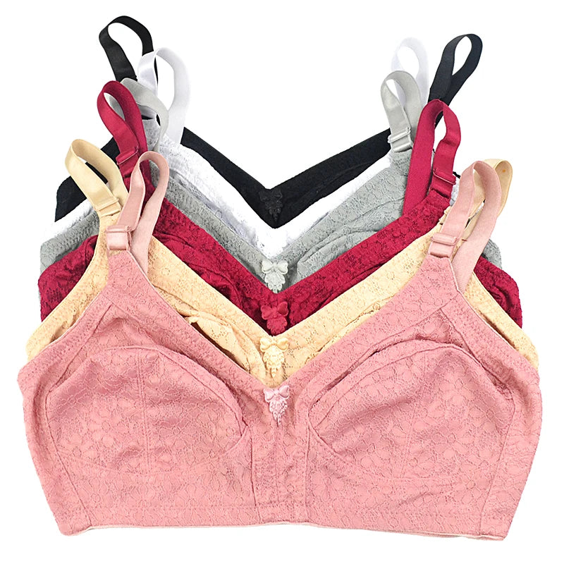 2024 Summer New Wireless Bras For Women Comfortable Underwear Breathable Lingerie Plus Size 50DE Cup