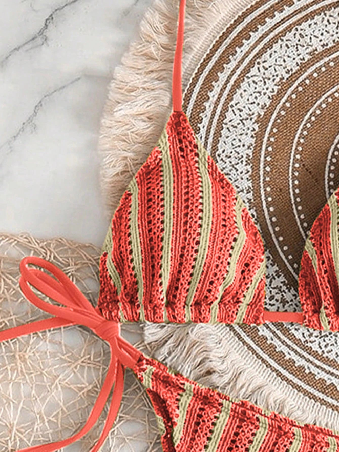 Sexy Bikini 2026 Women 3 Pieces Swimwear Female High Waist Swimsuit Orange Bathers Swimming Bathing Swim Suit Summer Beachwear