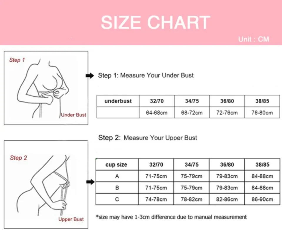 Wireless Push Up Bra for Small Chest - Seamless Anti-Sagging Invisible Bralette, Enhance Lift Comfort No Trace (Letter Design)