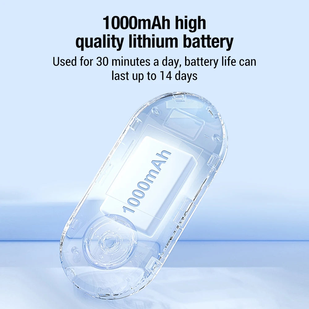 Smart CES Sleep Aid Ear Clip Relaxation Device USB Rechargeable Sleep Helper for Adults Improve Sleep Comfort